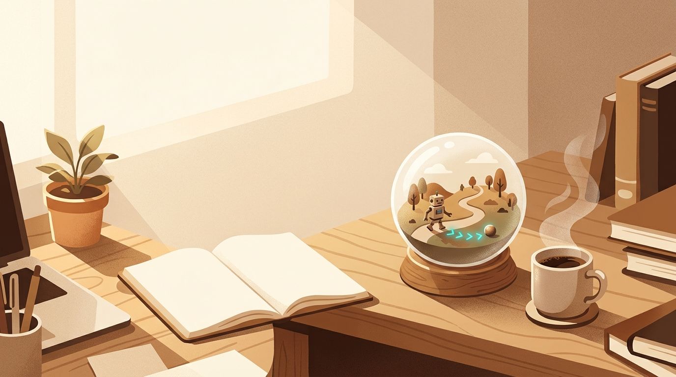 Illustration : Modèle du monde (world model)